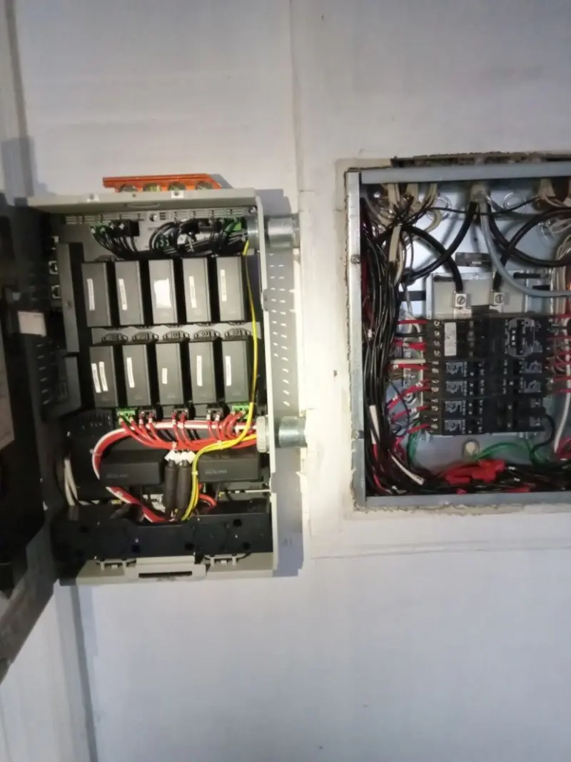 Electrical panel upgrade completed for Ring Doorbell Installation in Fruitland Park